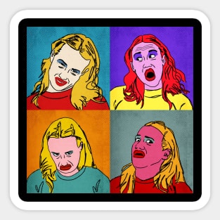 Miranda Sings Warhol. Sticker